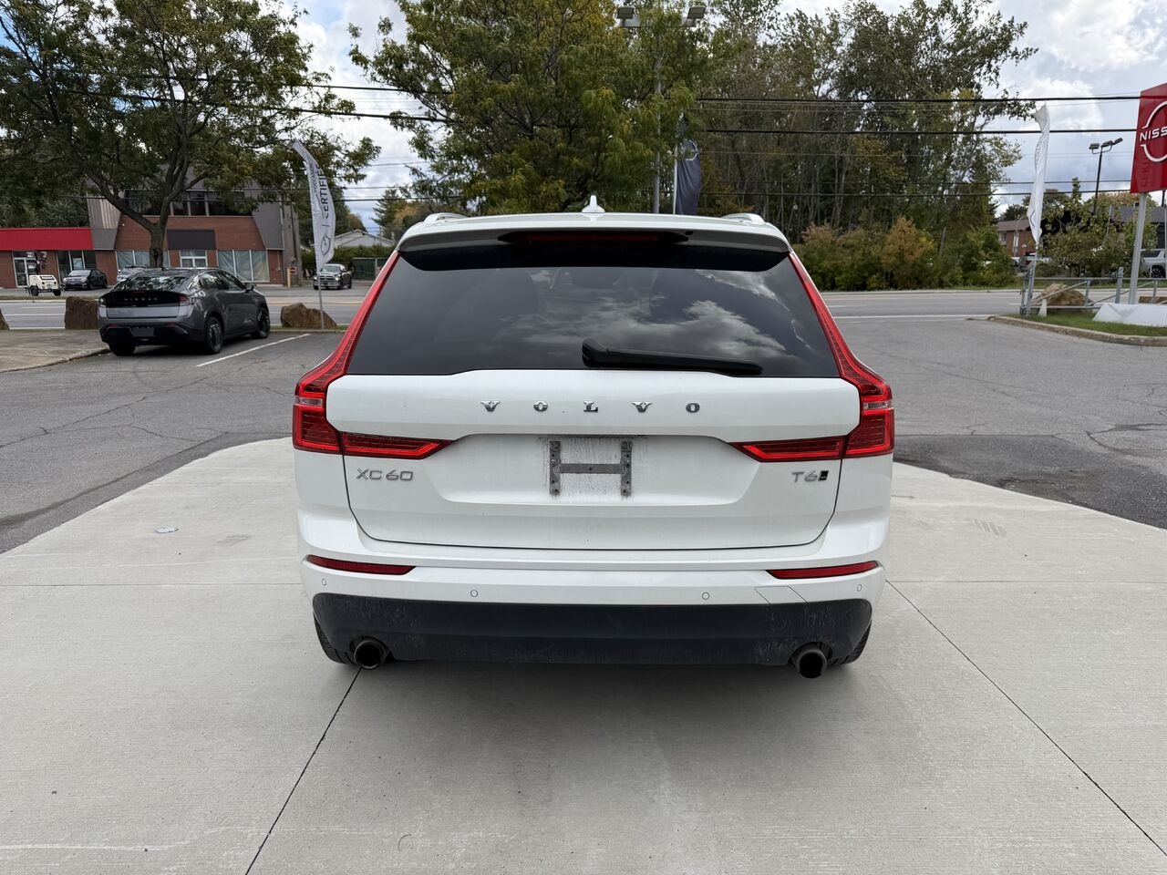 Volvo XC60 jamais accidenté cuir toit ouvrant panoramique 2020 Blanc Châteauguay - photo #6