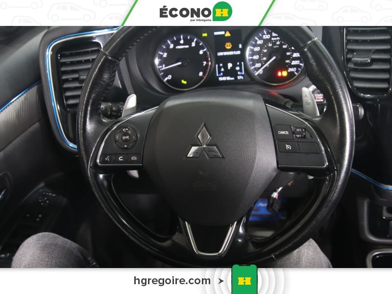 Mitsubishi Outlander 821724 | SE A/C TOIT GR ELECT MAGS 7 PASSAGERS 2017 Blanc Laval - photo #13