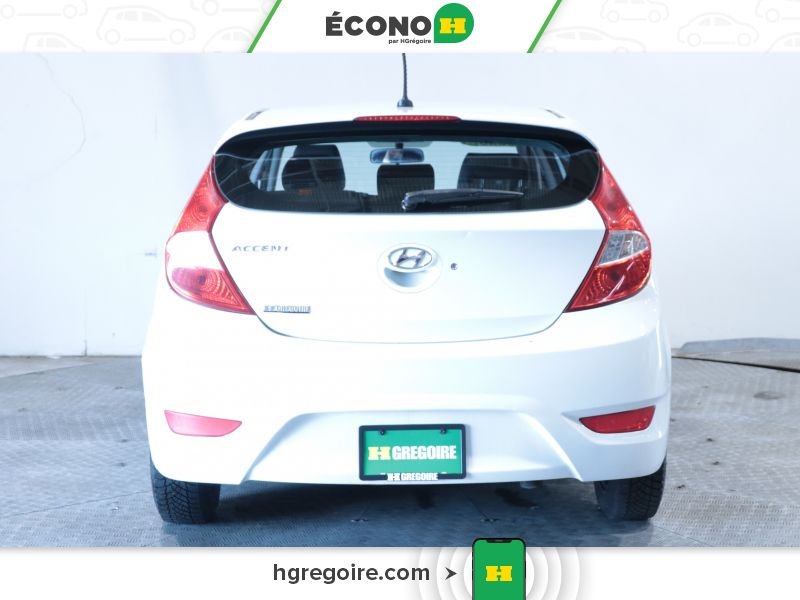 Hyundai Accent 2014 Blanc Saint-Eustache - photo #6