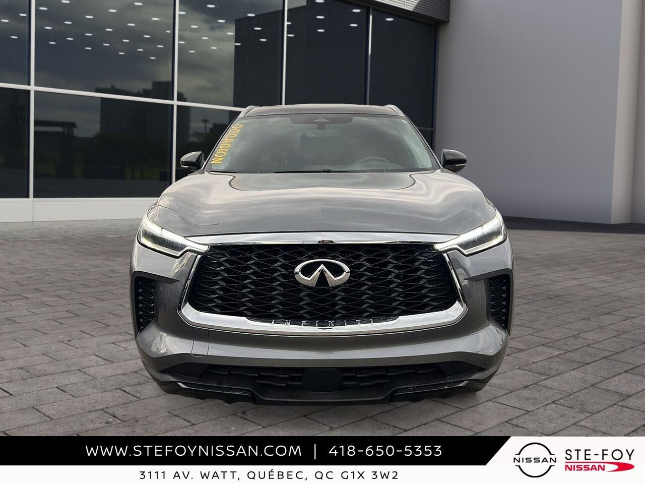 Gray 2024 INFINITI QX60 SUV / Crossover All-Wheel Drive Automatic