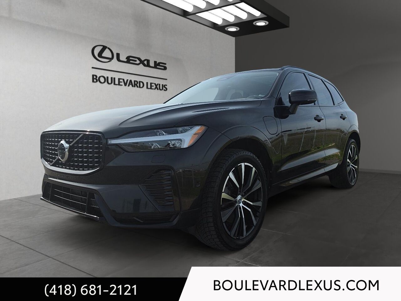 Black 2023 Volvo XC60 SUV / Crossover All-Wheel Drive Continuously Variable Transmission