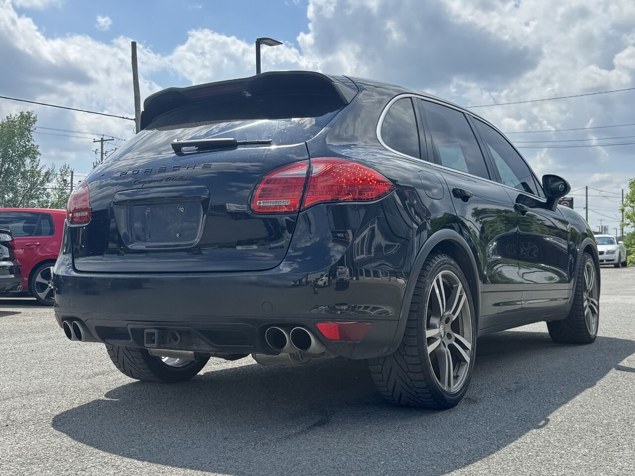 Porsche Cayenne Turbo 2011 Noir Granby - photo #6