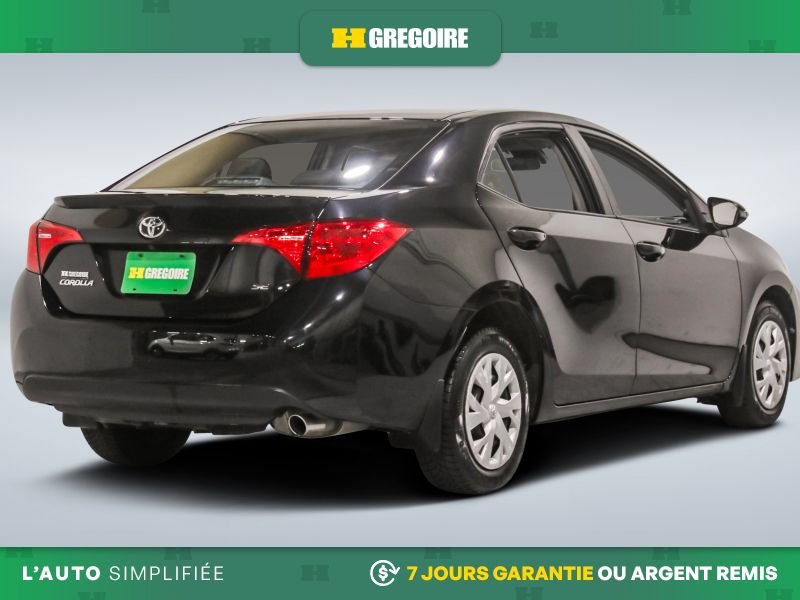 Toyota Corolla 823044 | SE AUTO AC CUIR GR ELECT CAMERA DE RECUL BLEUTOOTH 2019 Noir Laval - photo #8
