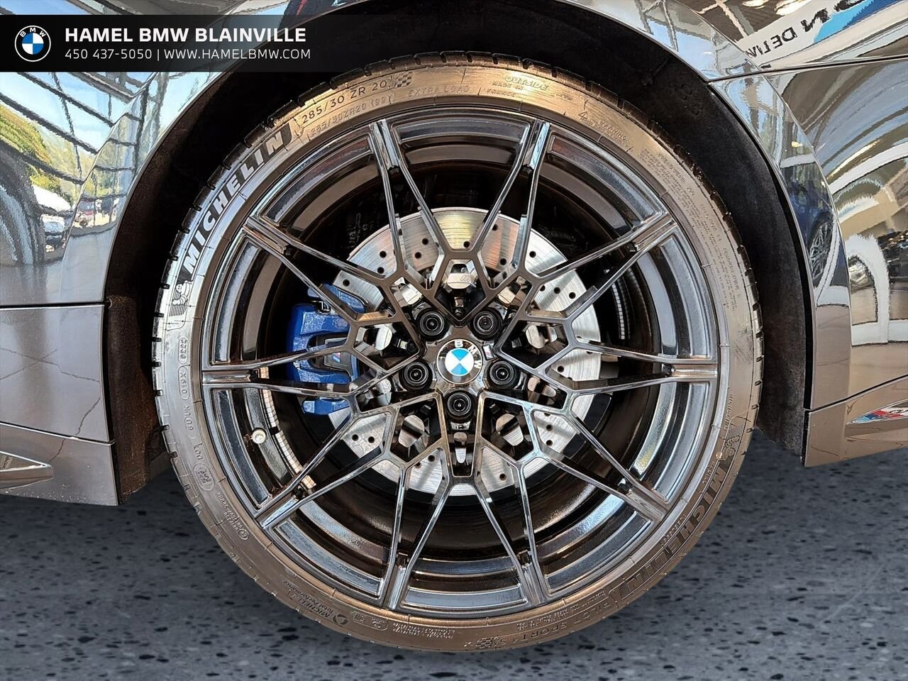 BMW M4 Competition M xDrive cabriolet 2022 Noir Blainville - photo #9