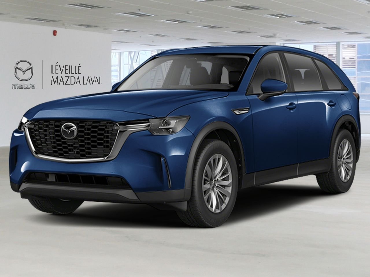 Mazda CX-90 hybride rechargeable GS TI 2026 Bleu cristal foncé mica Laval - photo #0