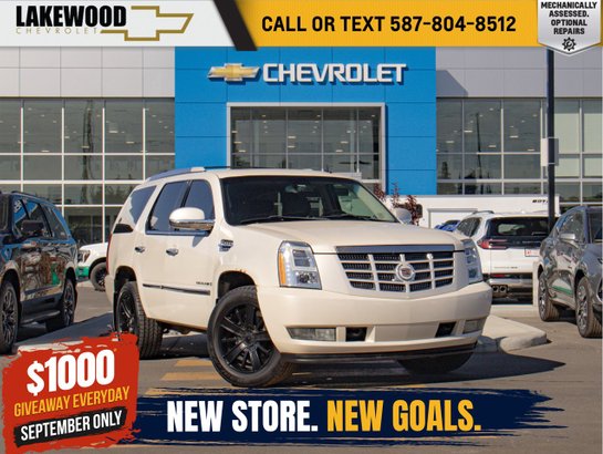 2008 Cadillac Escalade 2008 White