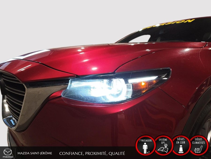 Mazda CX-9 GT | TOIT OUVRANT | CUIR | AWD | NAVIGATION | TÊTE HAUTE | 7 PLACES 2020 Rouge