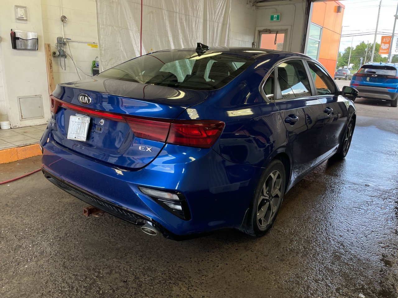 Kia Forte EX AUTO *SIÈGES / VOLANT CHAUFF* ALERTES CARPLAY 2019 Bleu Saint-Jérôme - photo #7