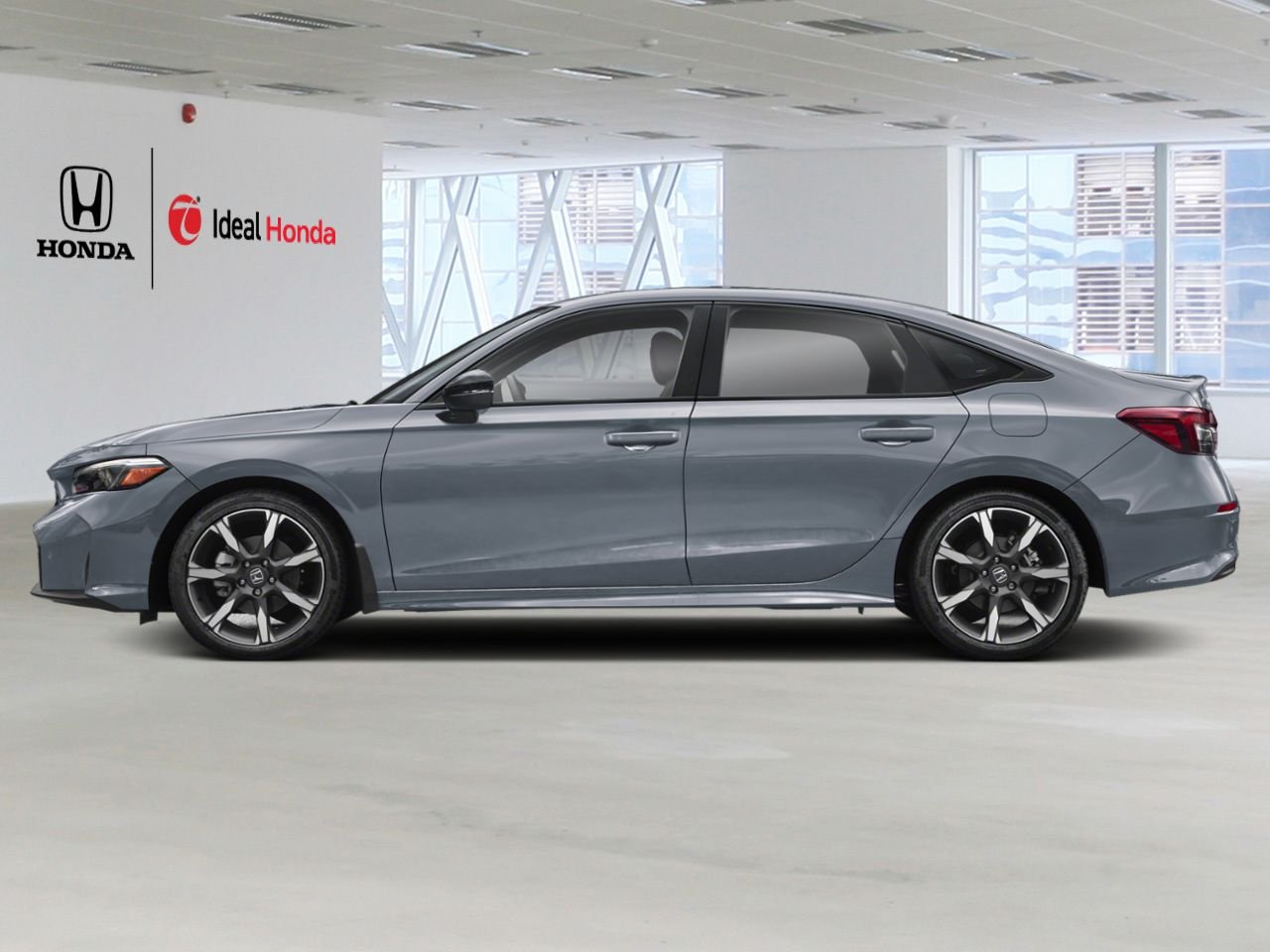 2026 HONDA Civic Sedan Hybrid Urban Grey Pearl Mississauga - photo #2