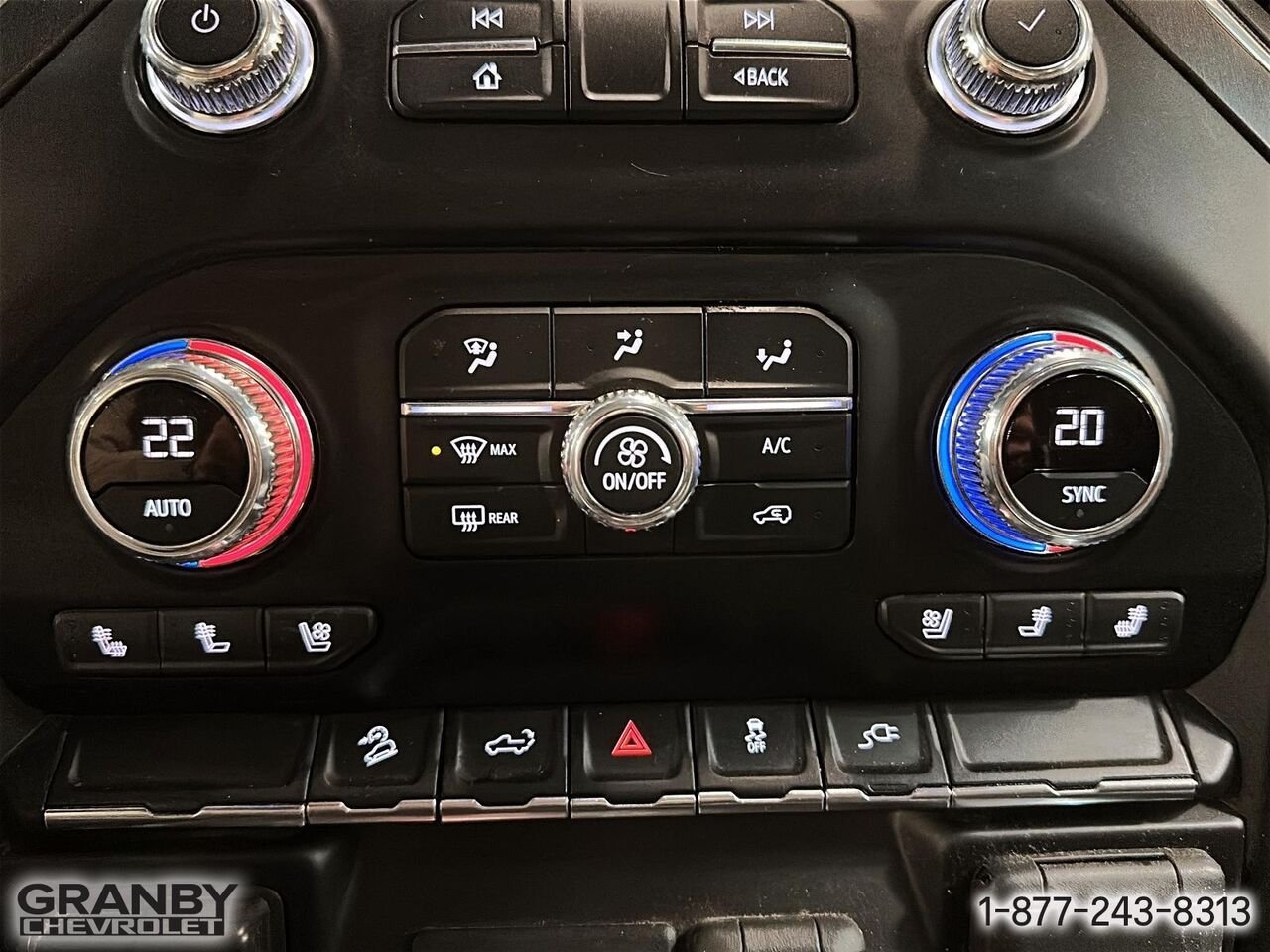 2022 GMC SIERRA 1500 LIMITED AT4 cabine multiplace 4RM 157 po | G3495 Red Granby - photo #17