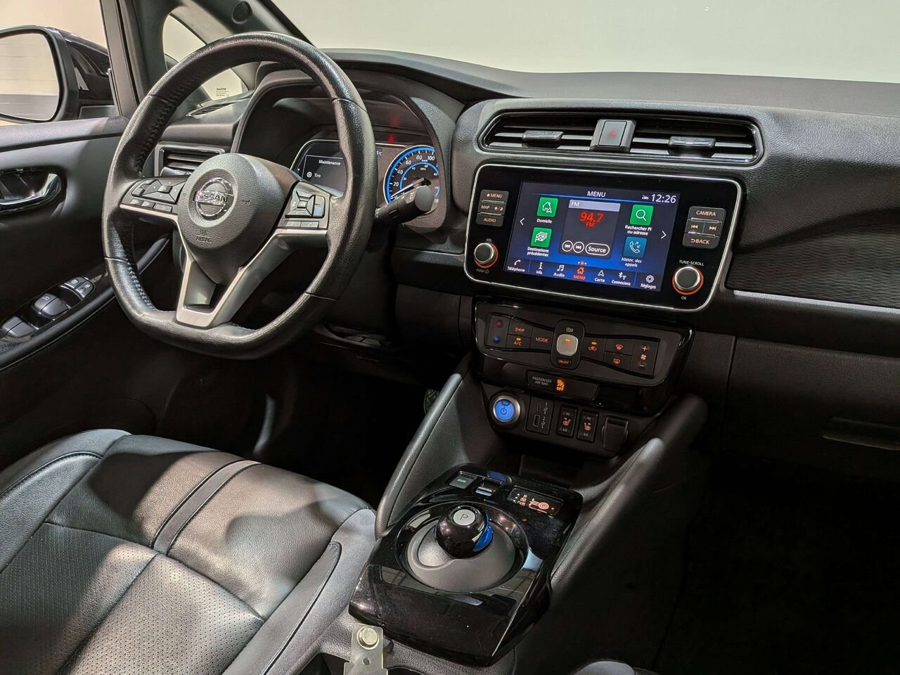 2020 Nissan LEAF SL PLUS Hatchback Black Val-David - photo #18