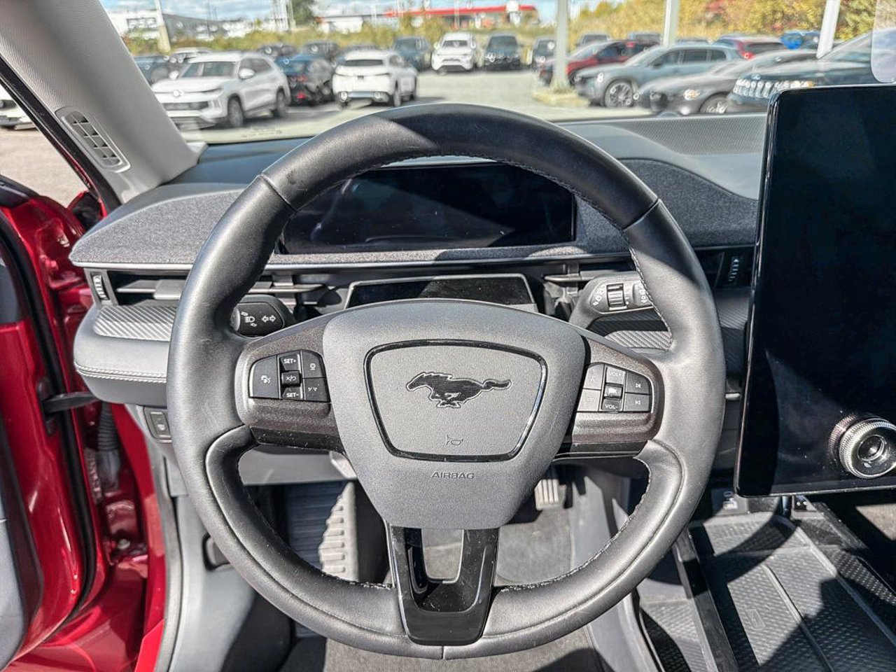 2021 Ford Mustang Mach-E 3FMTK3SU8MMA01467 Red Mirabel - photo #16
