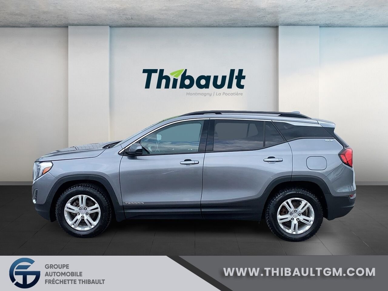 GMC TERRAIN SLE Traction intégrale, 4 portes SLE 2020 Gris Montmagny - photo #4