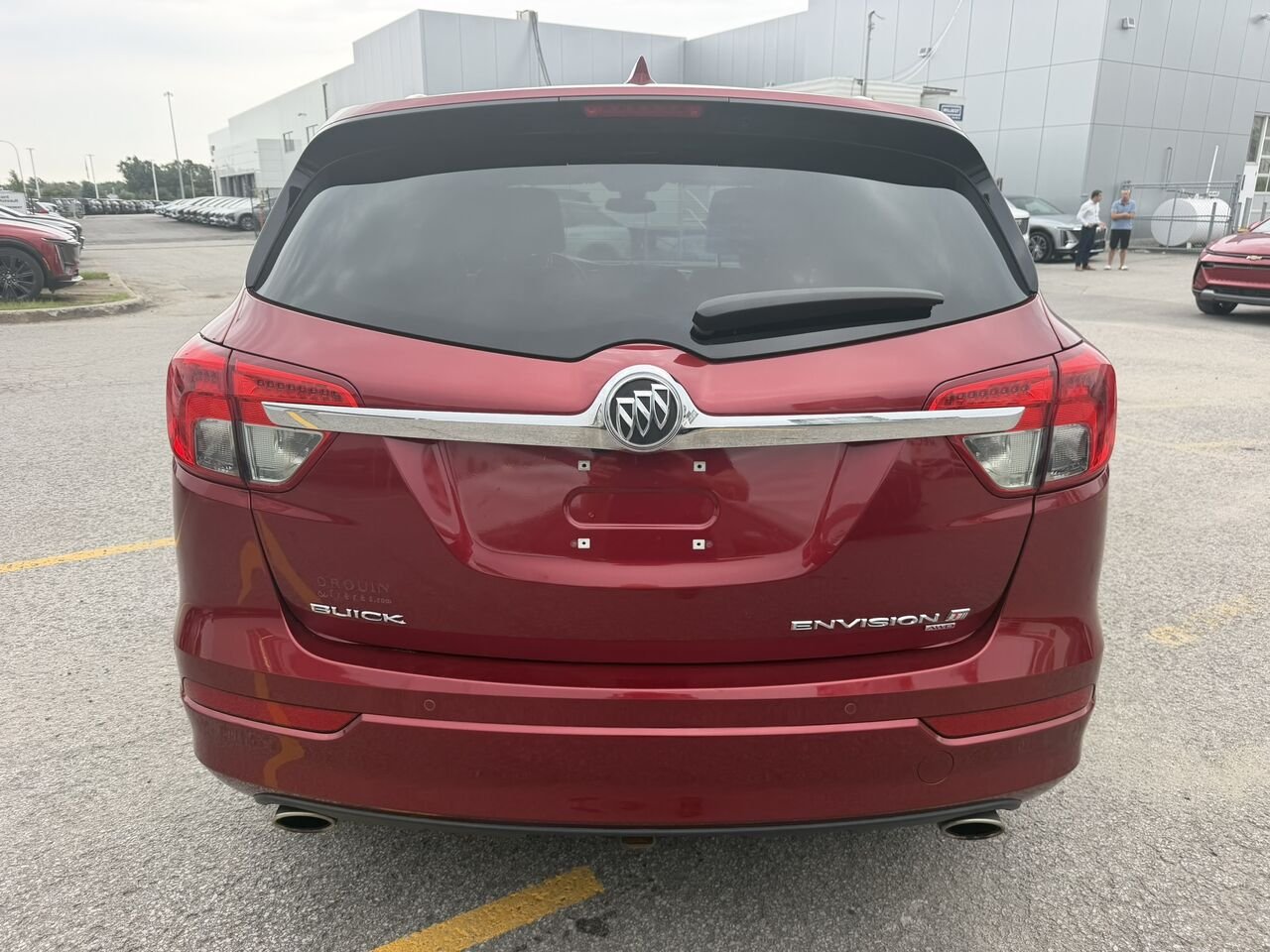 2017 Buick Envision PREMIUM II AWD Red Laval - photo #9