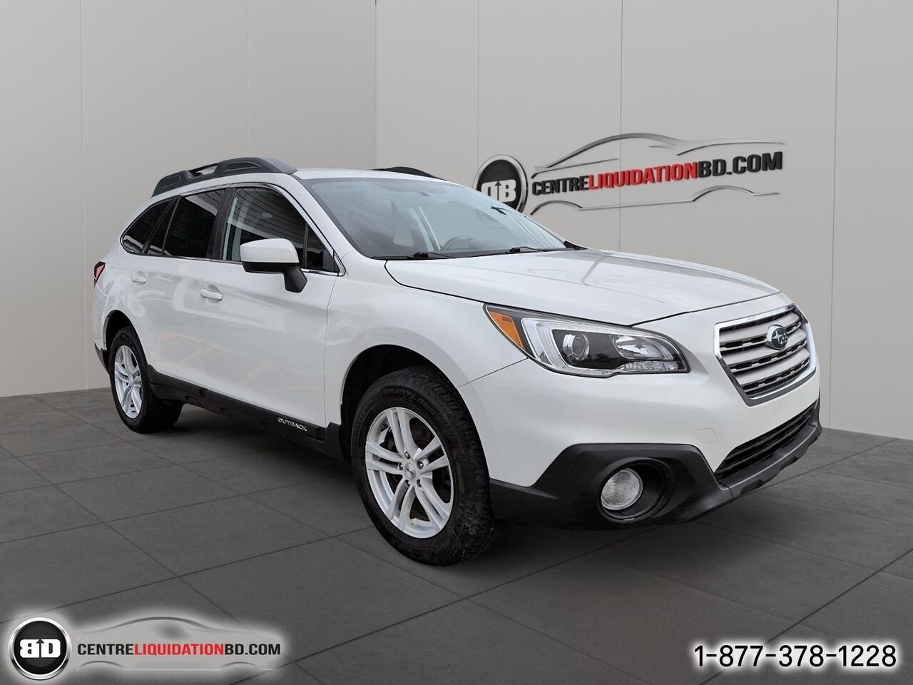 Subaru Outback Familiale CVT 5 portes 2.5i PZEV | BD0411 2016 Blanc Granby - photo #2