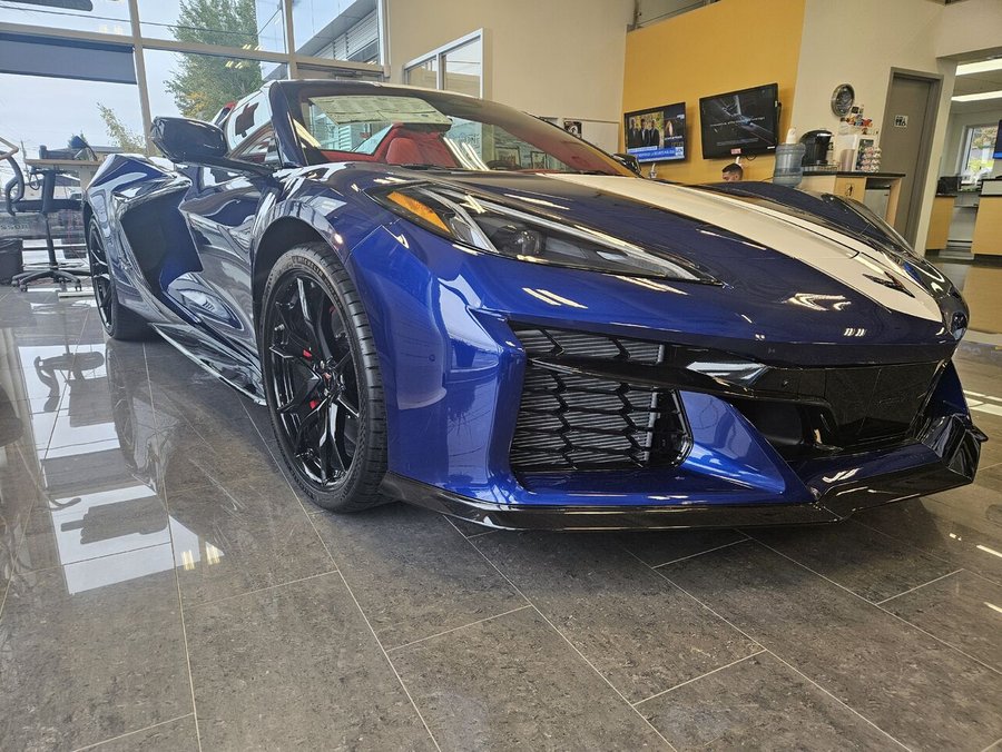 Chevrolet Corvette Grand Sport cabriolet 2 portes avec 3LT 2027 Bleu amiral métallisé