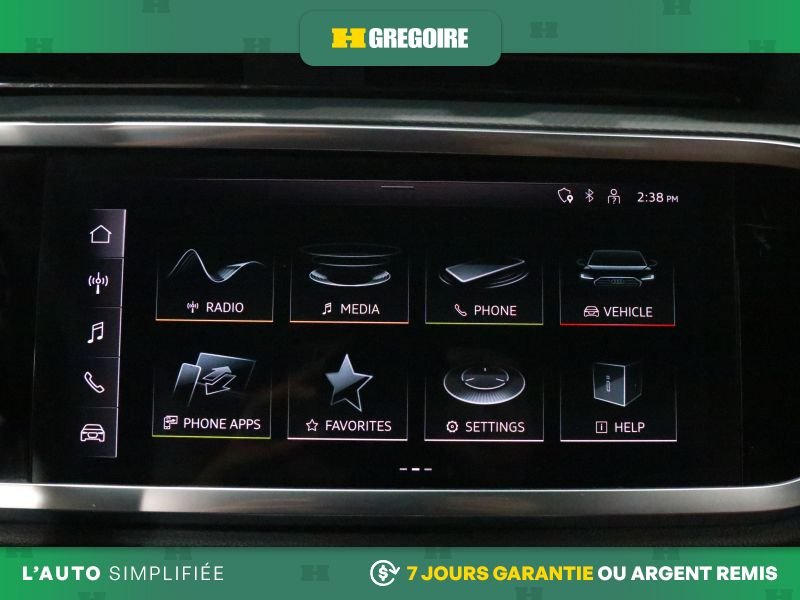 Audi Q3 822609 | Komfort GR ELECT BLUETOOTH A/C CUIR TOIT PANORAMIQ 2023 Noir Laval - photo #24