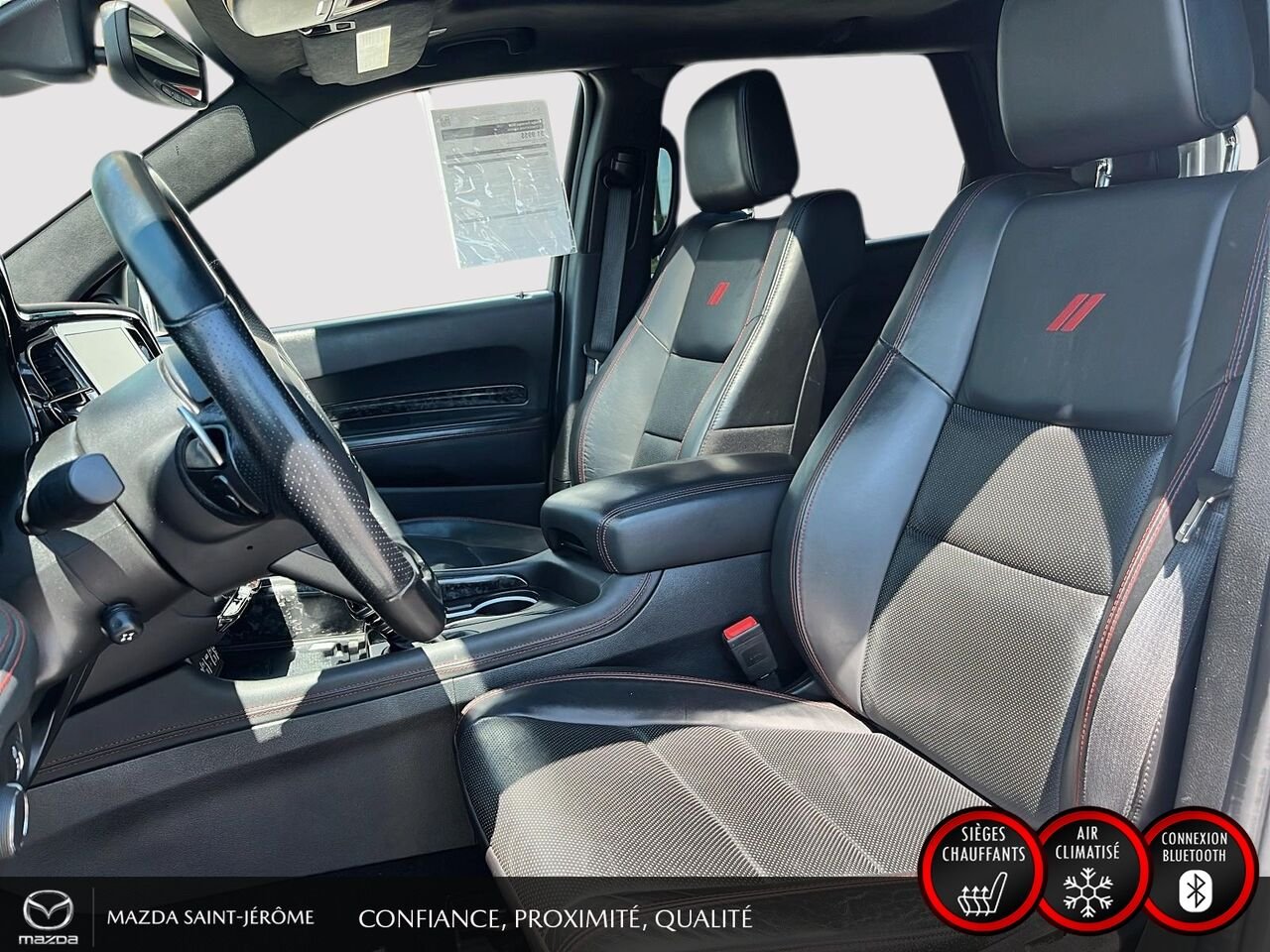Dodge Durango R/T Plus | CUIR NAPPA | TOIT OUVRANT | 19 HAUT-PARLEURS | GR. REMORQUAGE | 7 PLACES 2024 Blanc Saint-Jérôme - photo #17