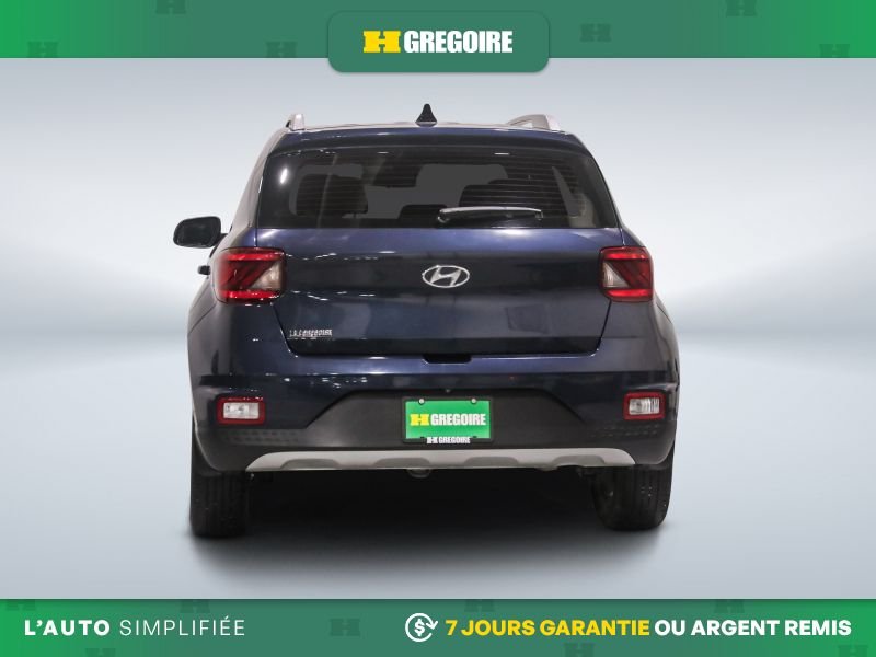 2021 Hyundai Venue Blue Blainville - photo #7