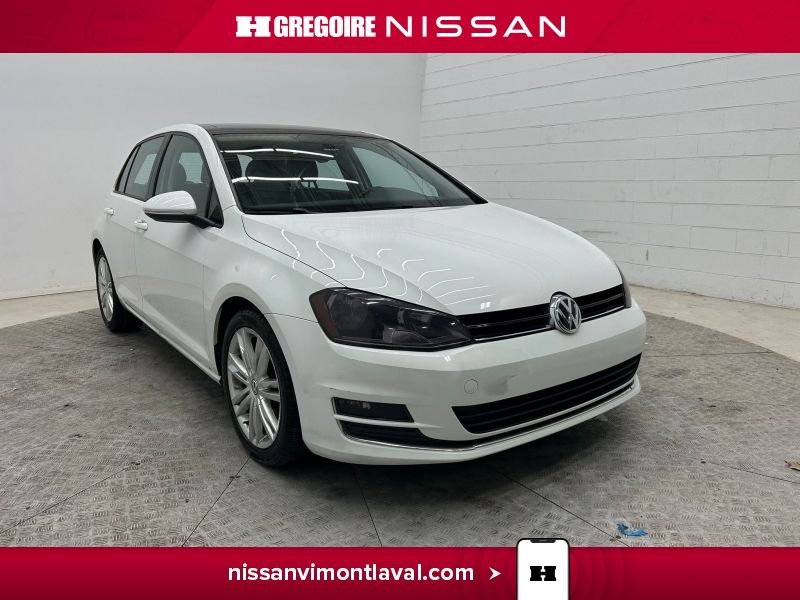 2015 Volkswagen Golf White Saint-Eustache - photo #0