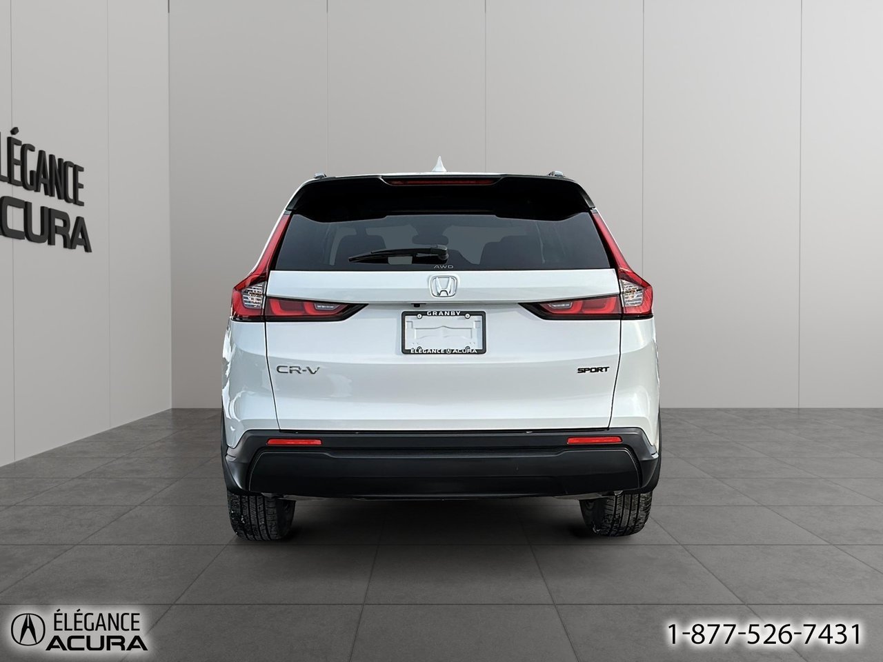 Honda CR-V Sport | A8888 2025 Blanc Granby - photo #5