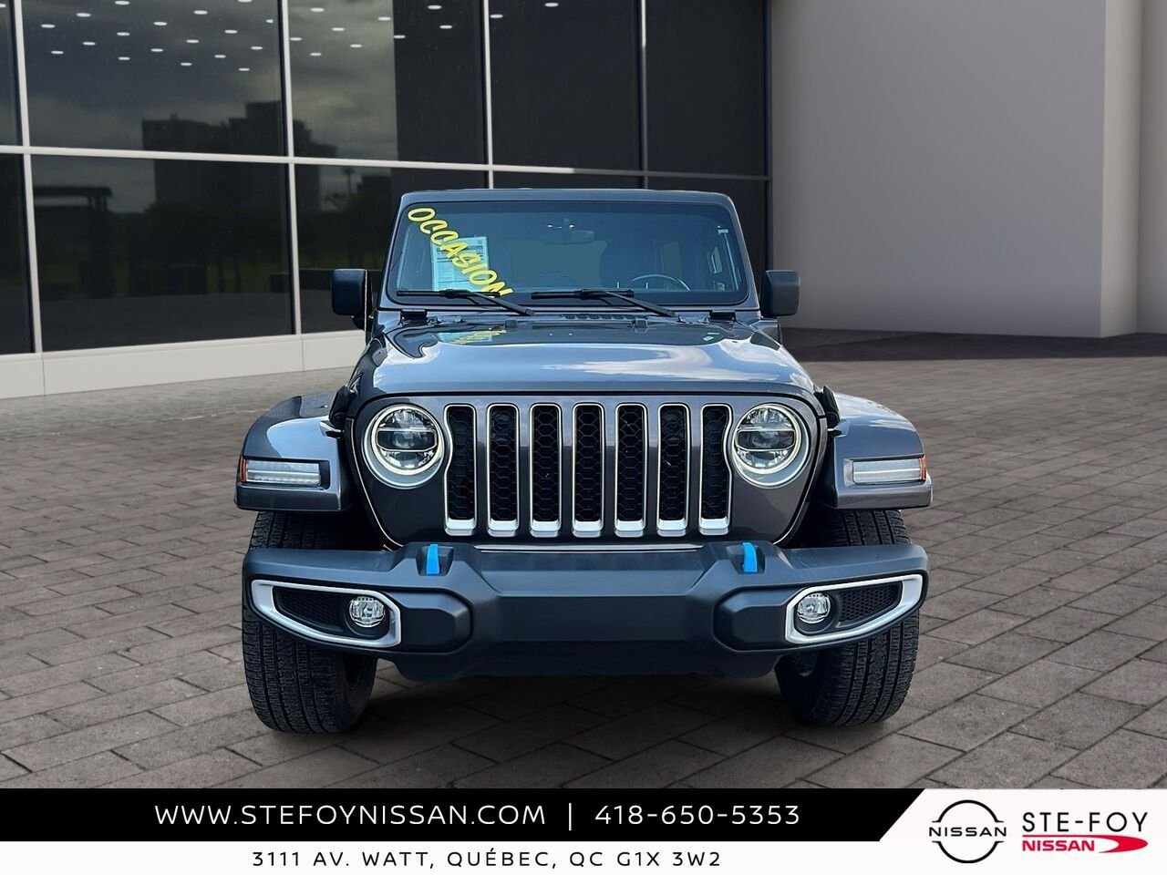 2022 Jeep Wrangler 4xe SAHARA UNLIMITED Grey Ste-Foy - photo #1