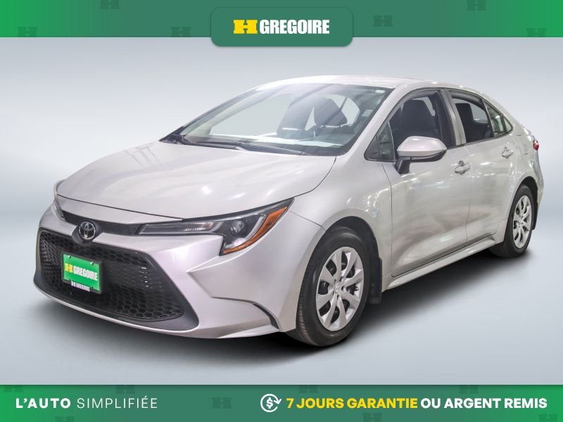 Toyota Corolla LE AUTO A/C CAM RECUL BLUETOOTH 2021 Gris