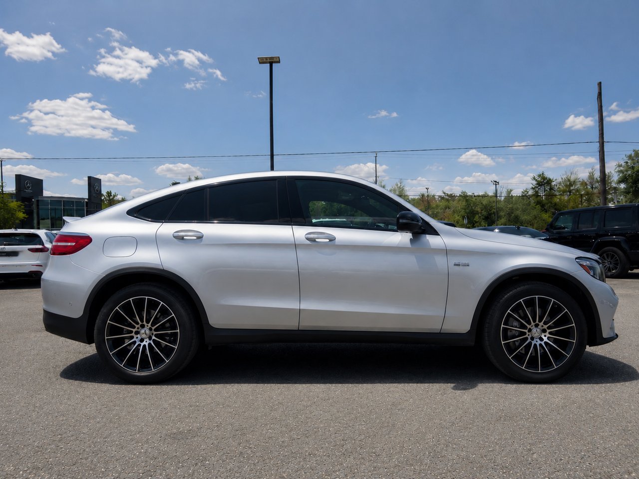 Mercedes-Benz GLC 43 AMG COUPÉ 2017 Argent Granby - photo #7
