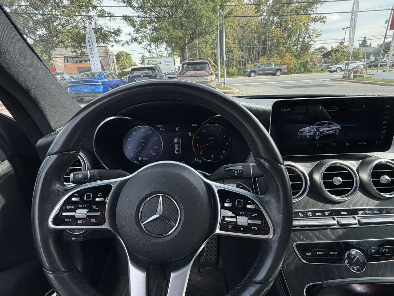 2020 Mercedes-Benz Classe-C C 300 coupé 4MATIC Black Châteauguay - photo #14