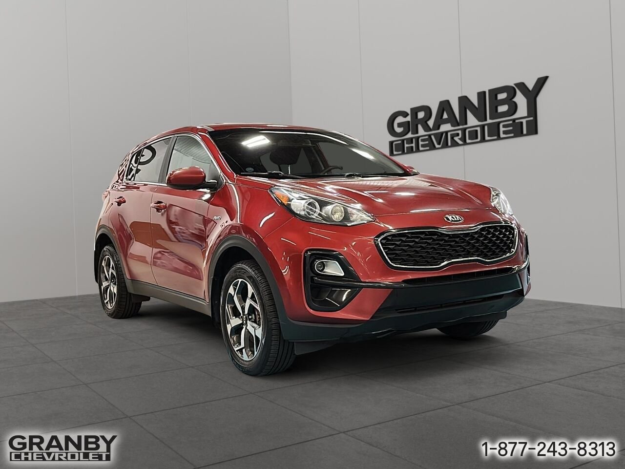 Kia Sportage LX Traction Intégrale | 26-0993A 2021 Rouge Granby - photo #2