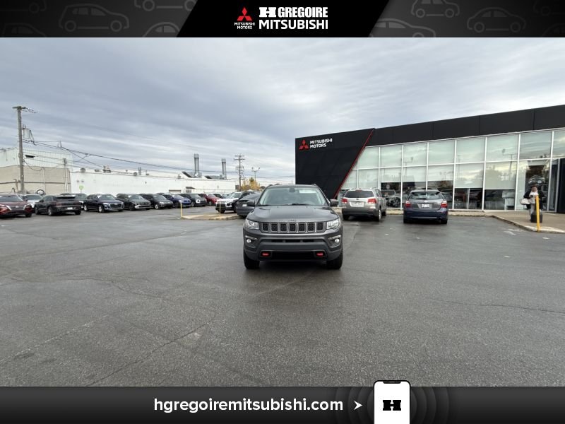 Jeep Compass Trailhawk 4x4 * Cuir * Caméra * Mags 2019 Gris