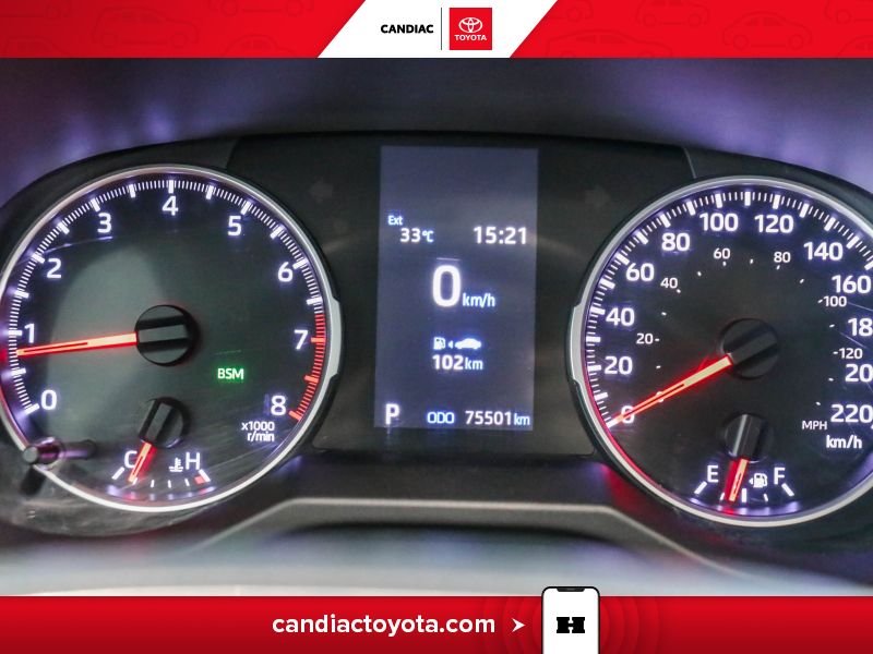Toyota Rav 4 2019 Bleu Saint-Eustache - photo #13