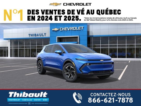 CHEVROLET Equinox EV LT1 4 portes avec PCY 2027 BLEU DEFERLANTE METALLISE