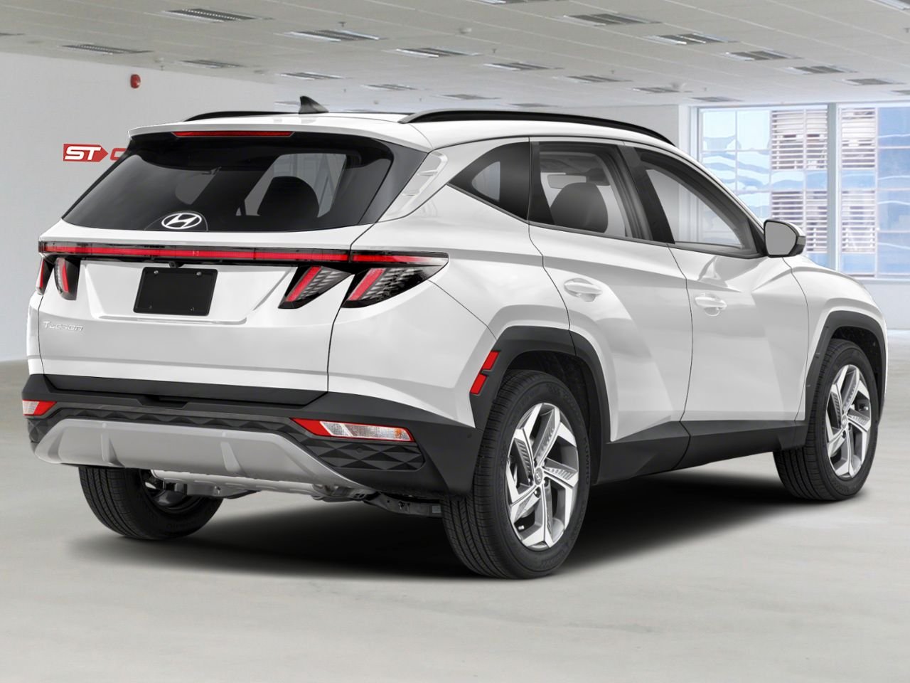 2022 Hyundai Tucson White Saint-Georges - photo #1
