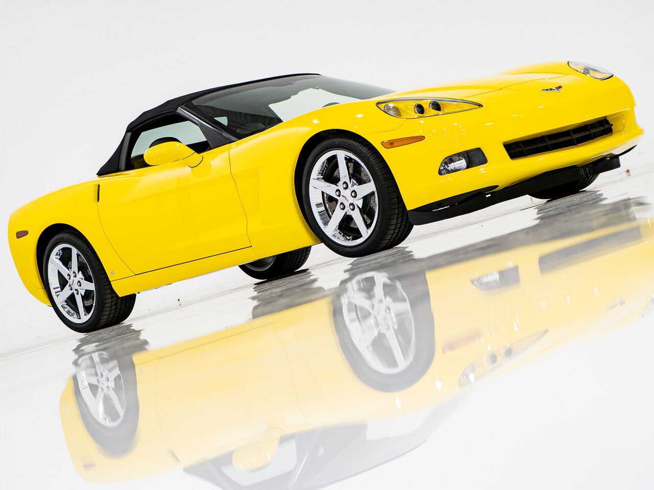 Chevrolet Corvette With only 900km (563mi) From new with window sticker 2008 Jaune Kirkland - photo #18