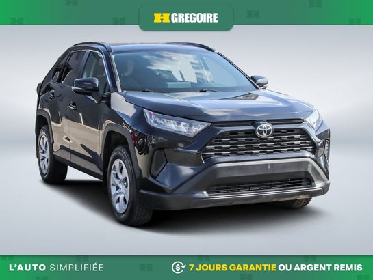 2021 Toyota Rav 4 LE AWD AUCUN ACCIDENT GR ELECTRIQUE Black