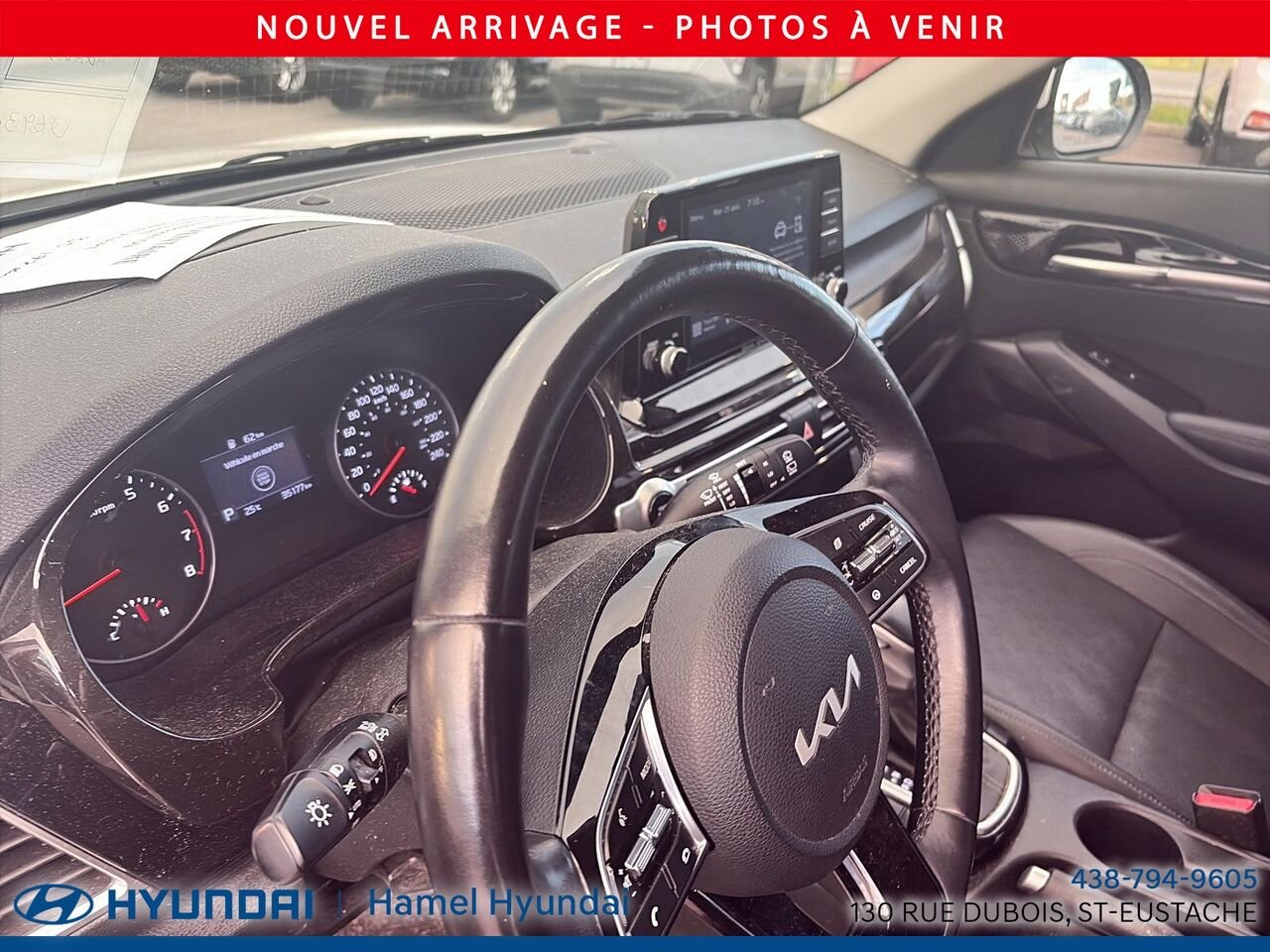 2023 Kia Seltos White Saint-Eustache - photo #7