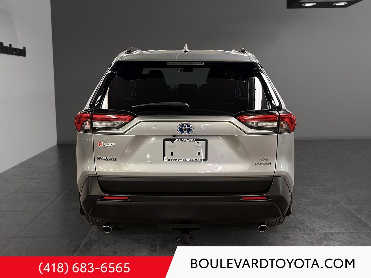 Toyota RAV4 Hybride 100776A-97 | LE, AWD 2022 Gris Québec - photo #4