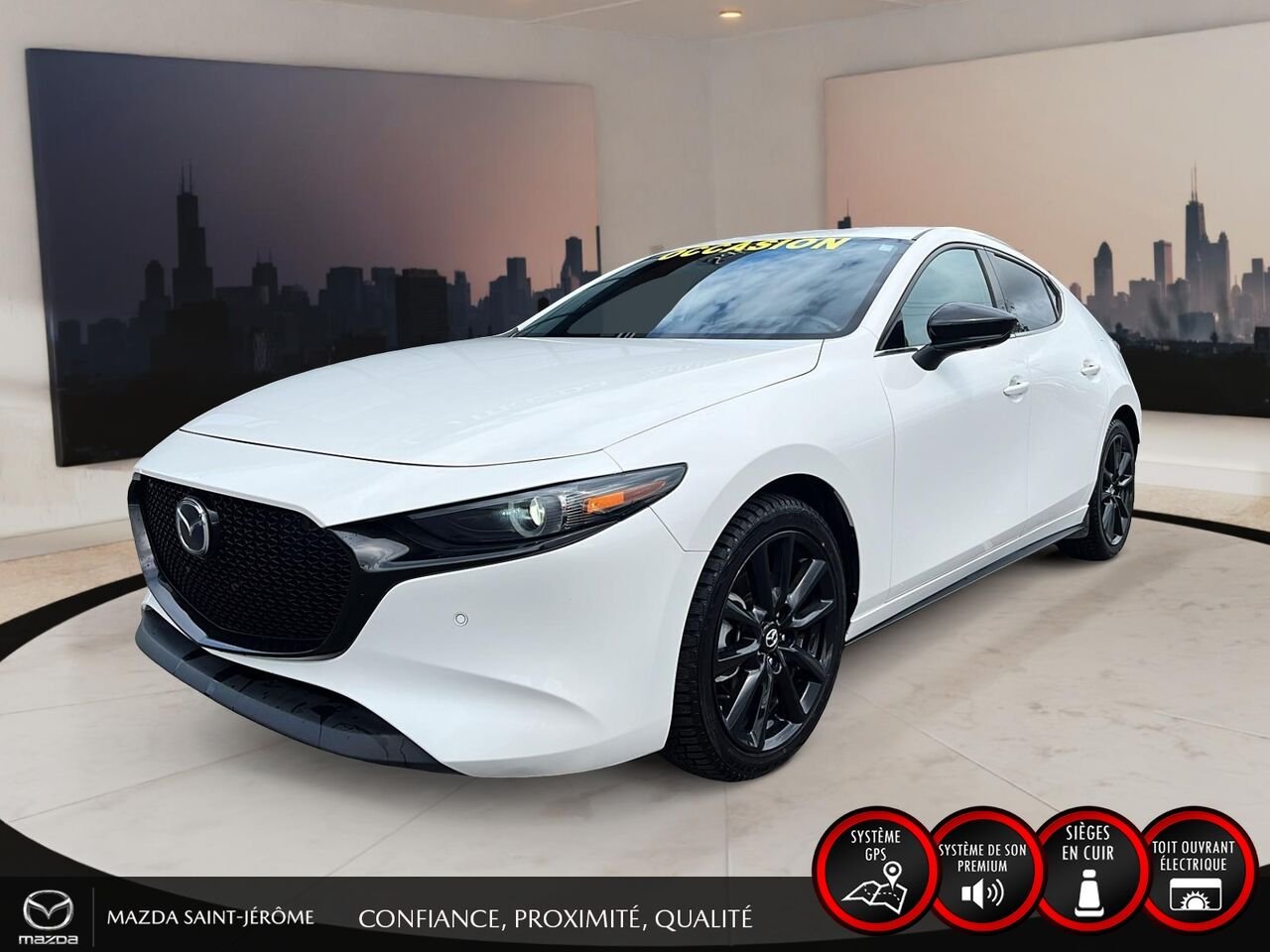 2025 Mazda Mazda3 Sport White Ste-Agathe des Monts - photo #0