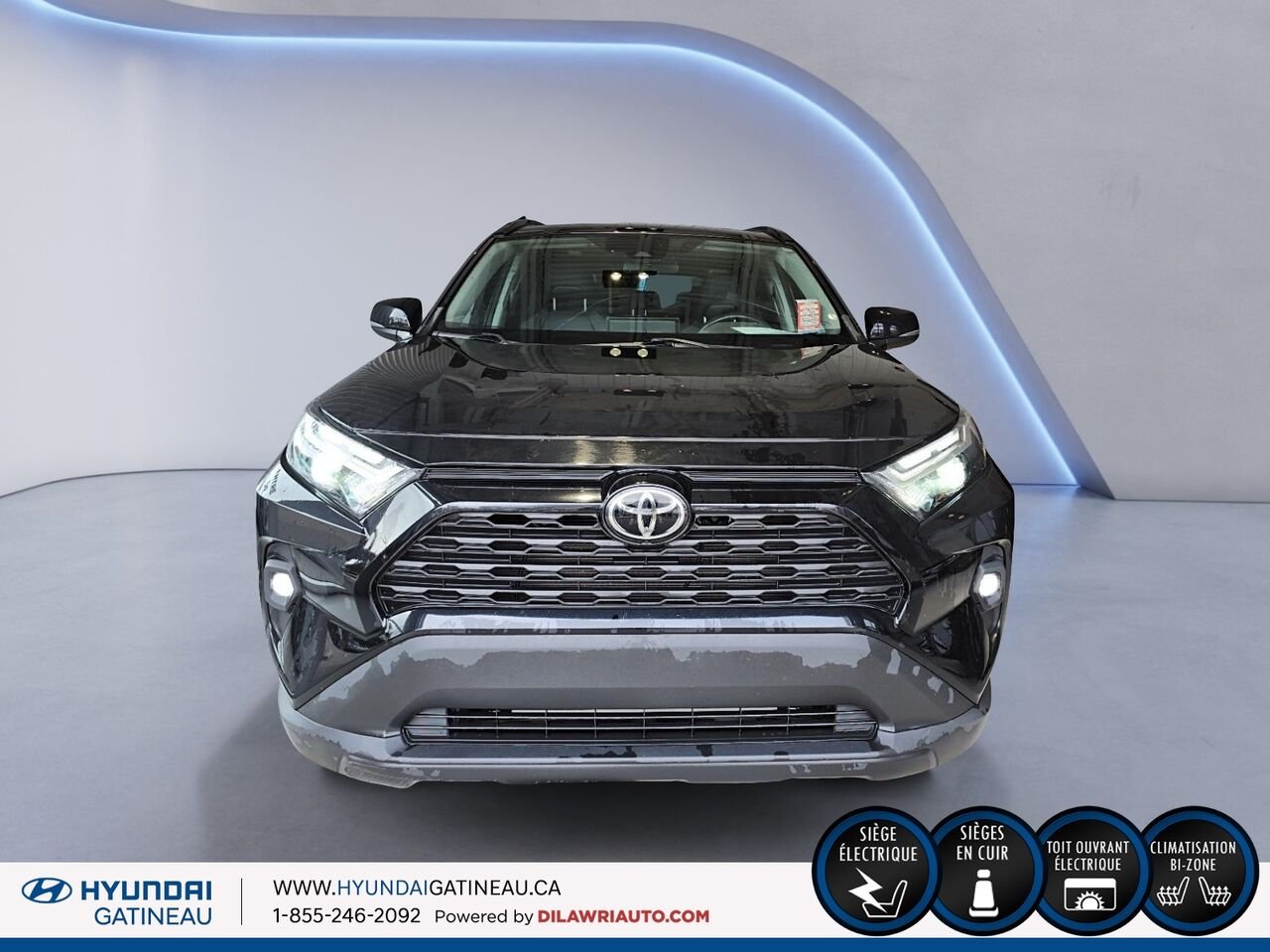 2023 Toyota RAV4 Black Gatineau - photo #1