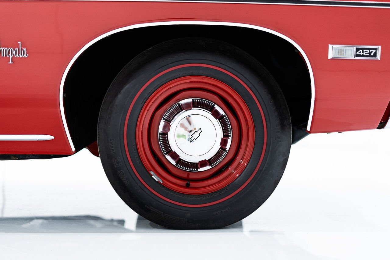 Chevrolet Impala Match N# L72 427/425 4spd 4.56gear Org Bill Of Sale | PRIX EN USD 1968 Rouge Montréal - photo #86