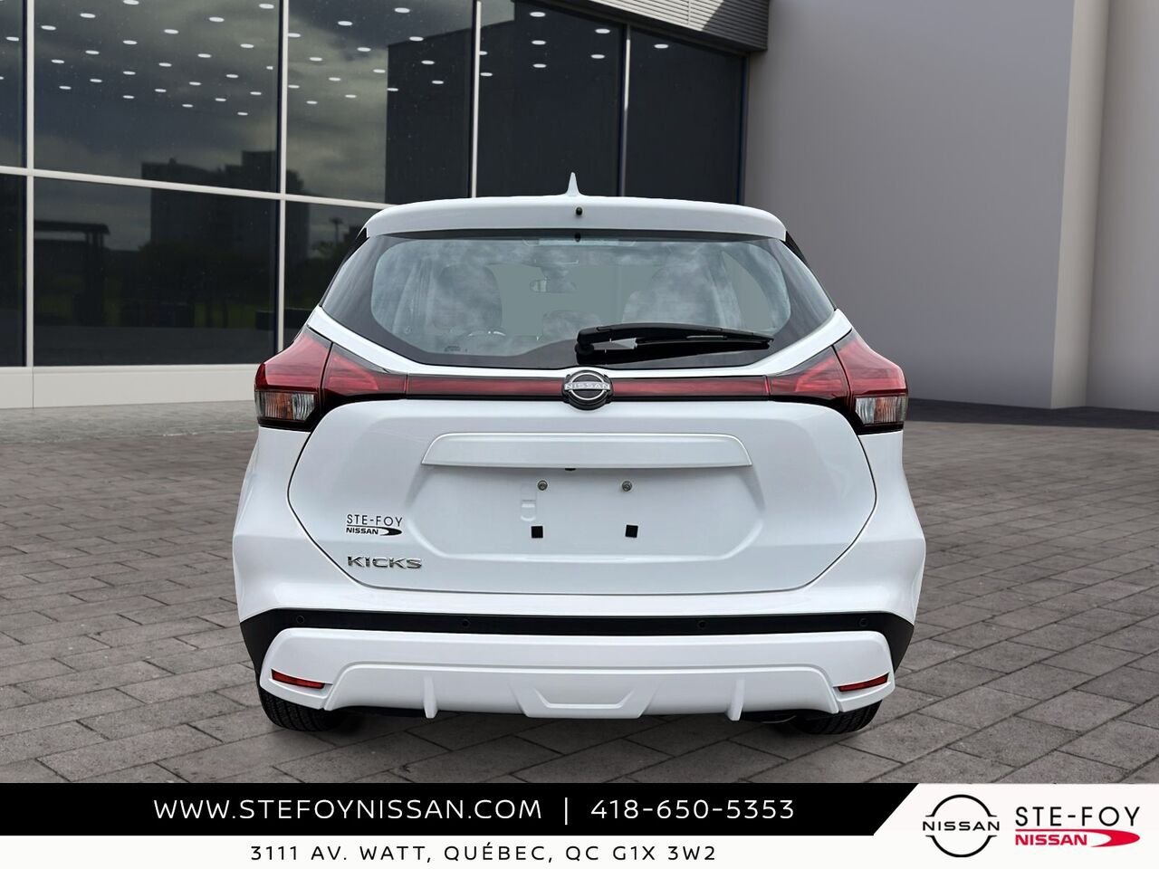 2024 Nissan KICKS S TA White Ste-Foy - photo #2