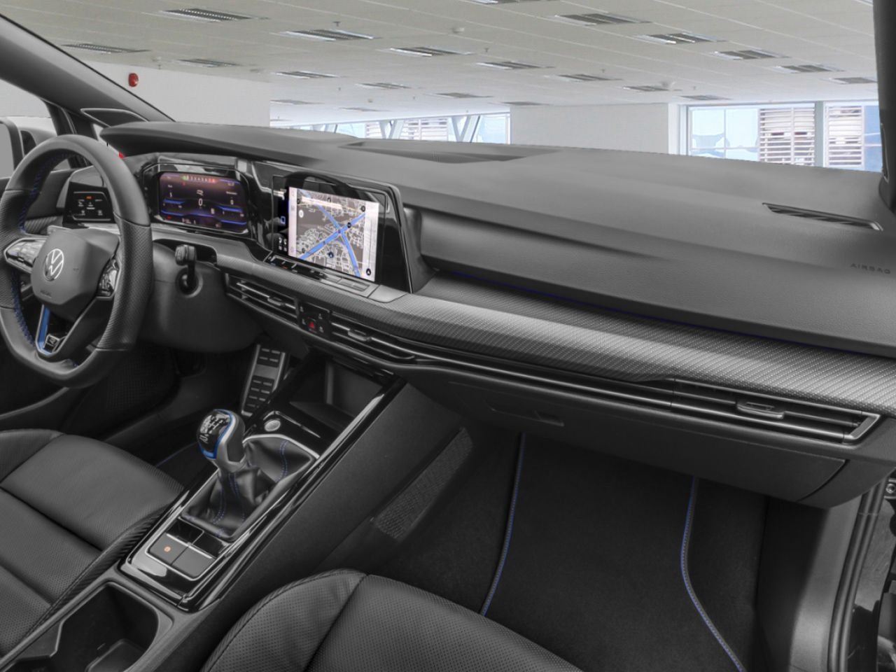2024 Volkswagen Golf R Blue Mississauga - photo #3