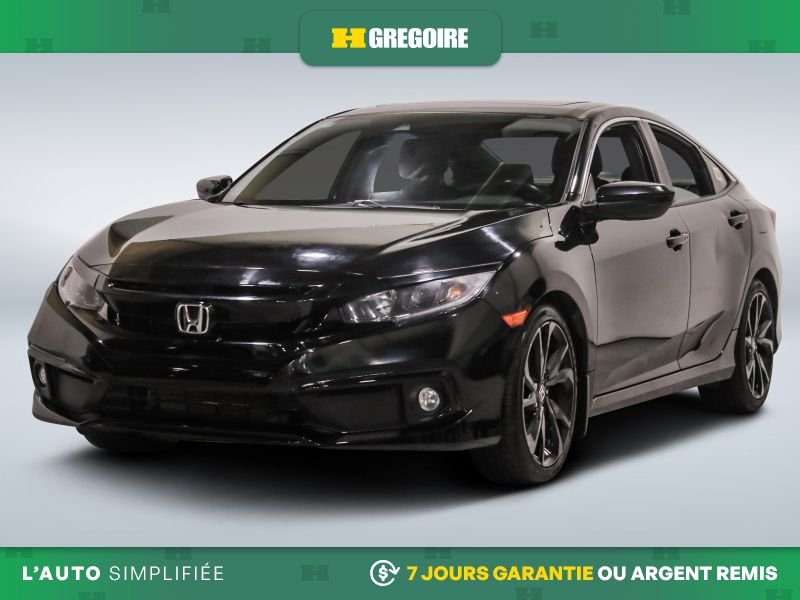Honda Civic 2020 Noir Blainville - photo #2