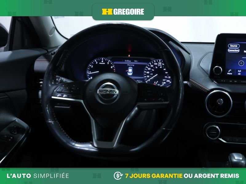 Nissan Sentra 823121 | SR AUTO A/C CUIR TOIT GR ELECT MAGS CAM RECUL VLUE 2021 Gris Laval - photo #17