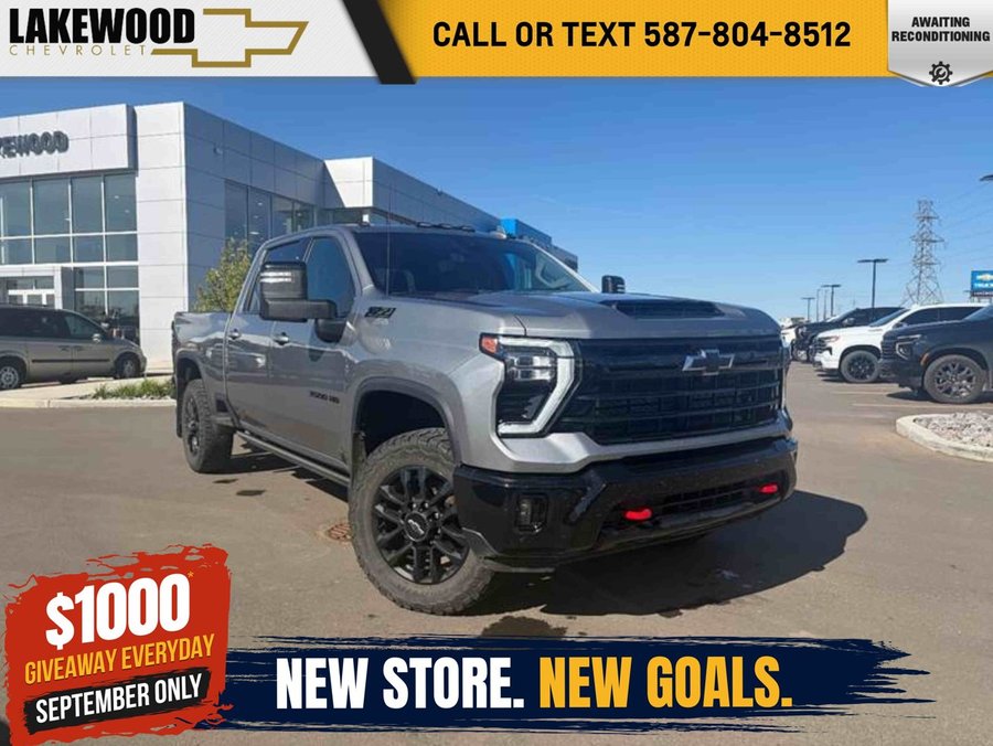 2025 Chevrolet Silverado 3500HD LTZ Plus 6.6L Duramax Z71 | Power Sunroof Grey