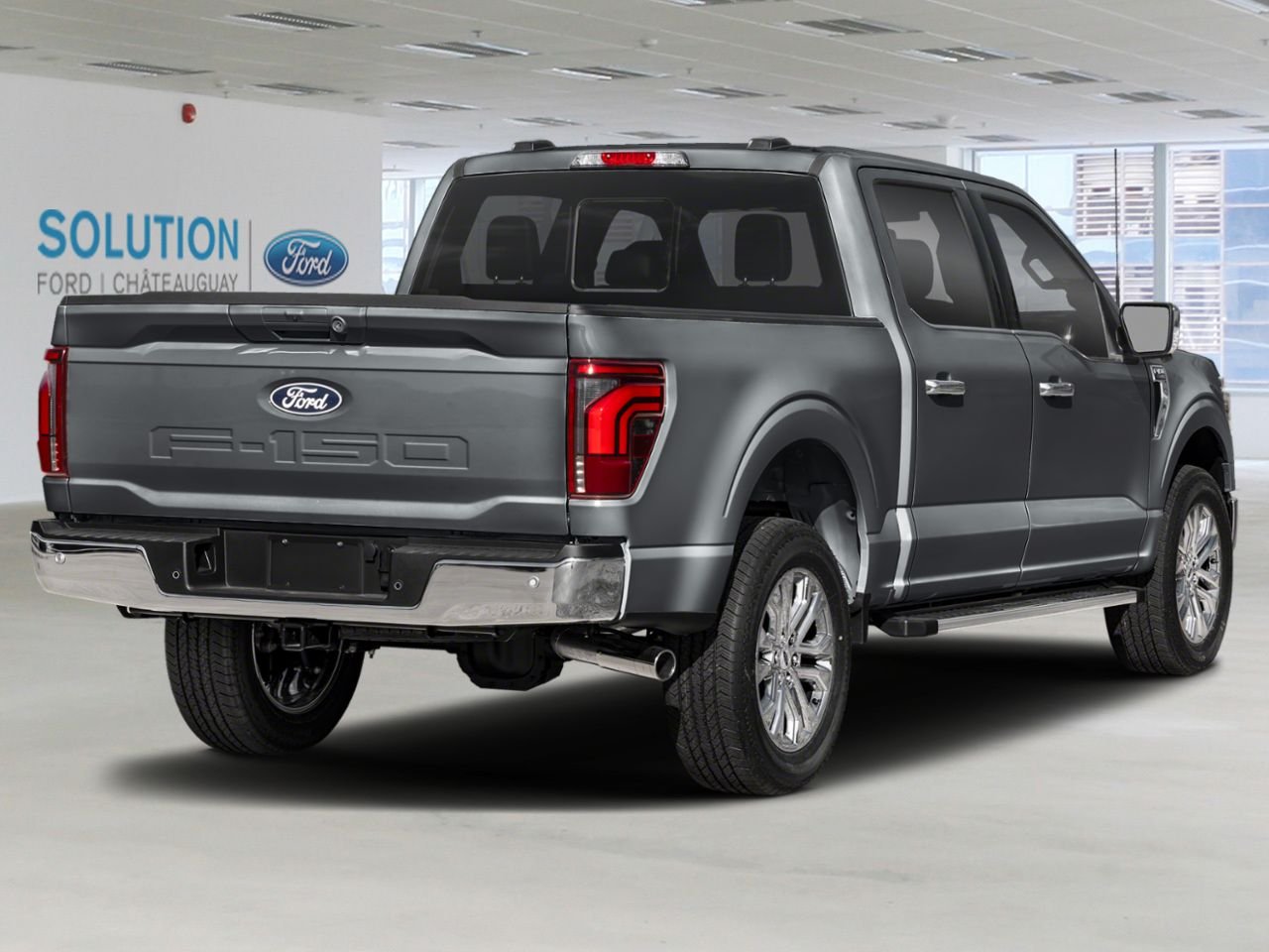 Ford F-150 LARIAT CABINE SUPERCREW 4RM CAISSE DE 6,5 PI 2026 Gris carbonisé métallisé Châteauguay - photo #2