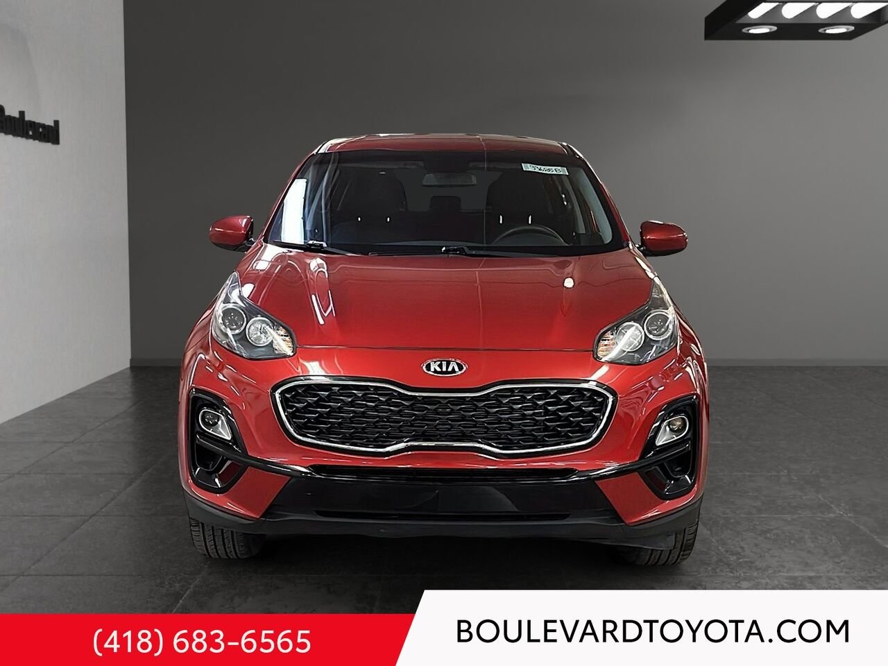 2021 Kia Sportage 99685B-105 | LX, AWD Red Québec - photo #1