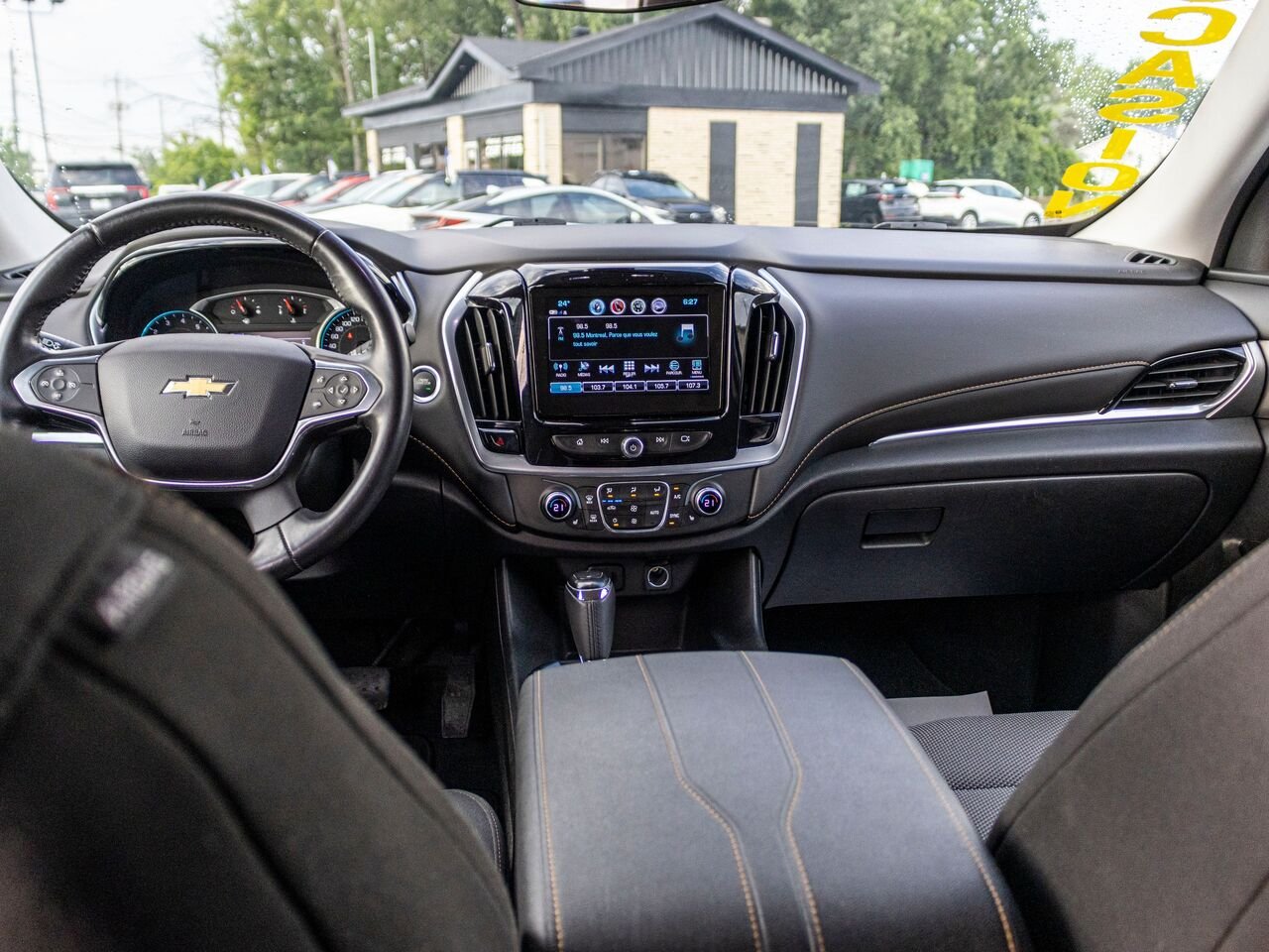 Chevrolet Traverse LT tissus 4 portes AWD 2019 Blanc Châteauguay - photo #22