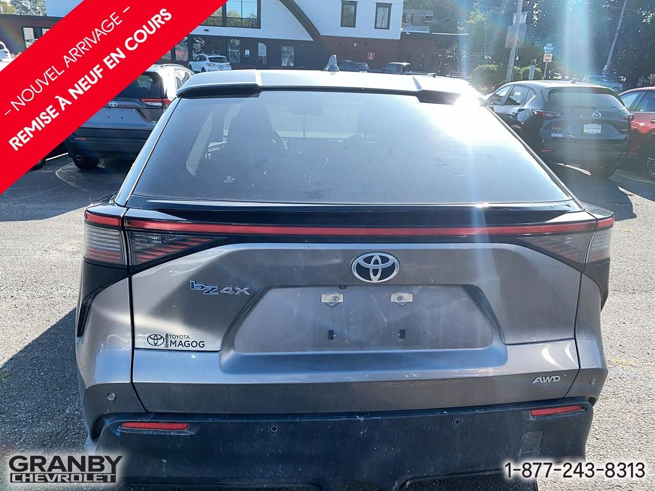 2023 Toyota bZ4X XLE TI | 27-0100A Grey Granby - photo #5